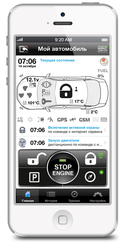 Бесплатное мобильное приложение для iPhone и Android Pandora info